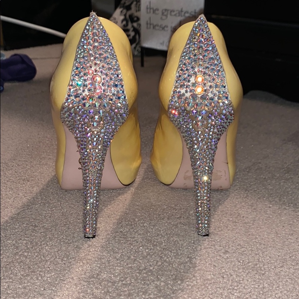 Versace Crystal heels
